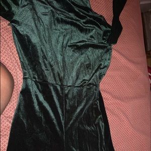 Brand new Pretty little things velour jumpsuit